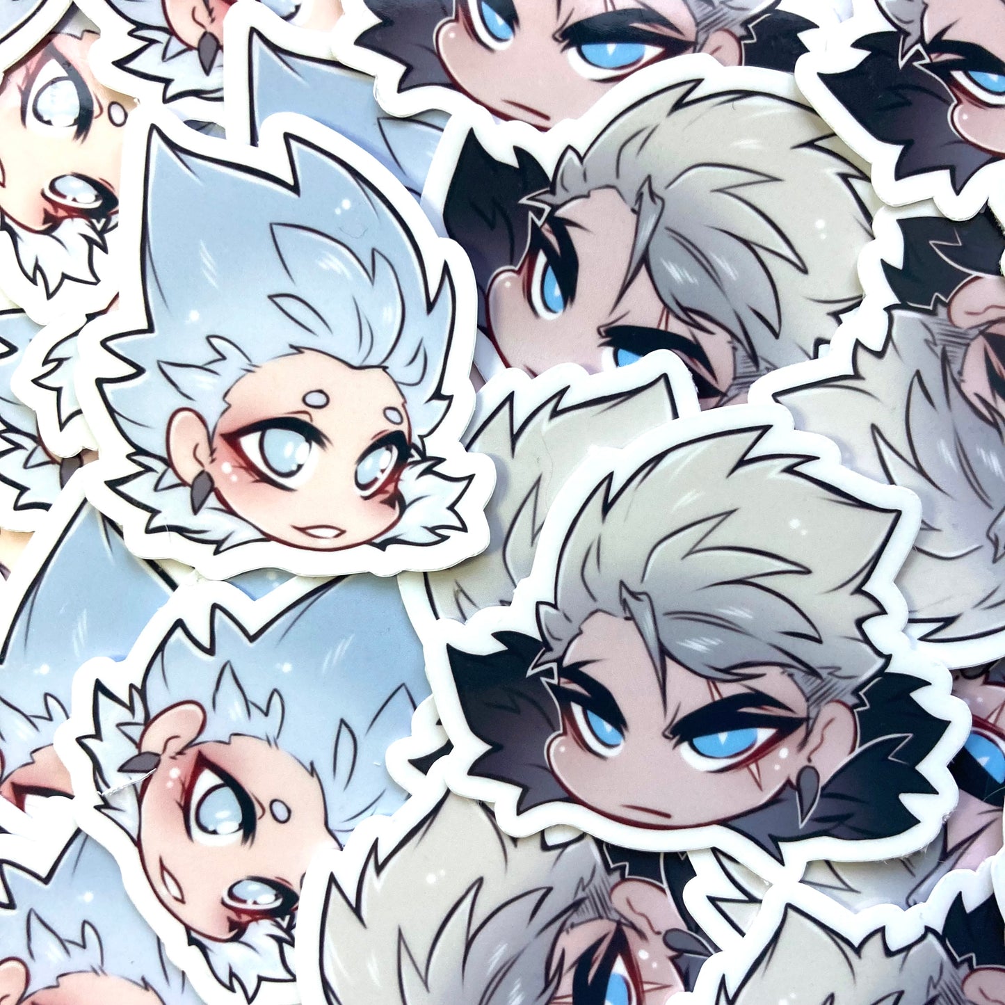 Rasca & Golieth Head Sticker
