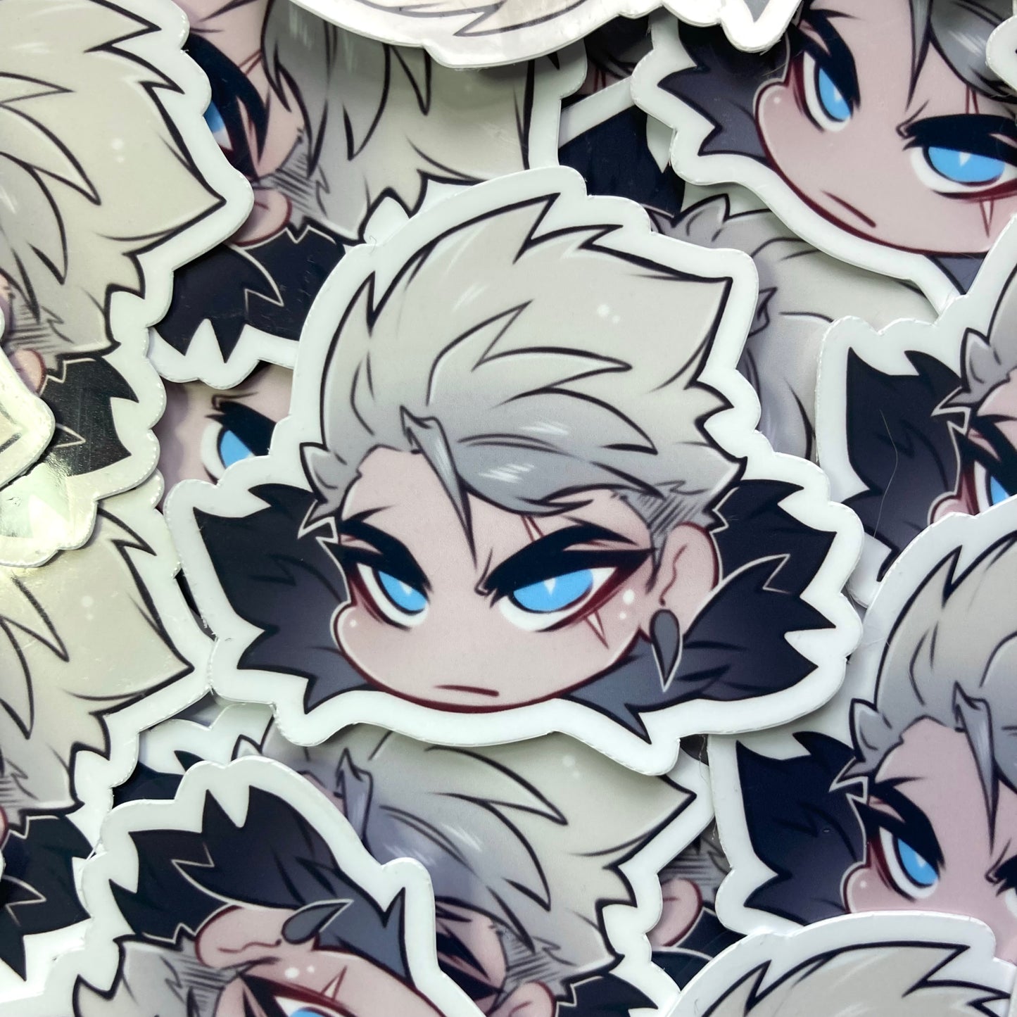 Rasca & Golieth Head Sticker