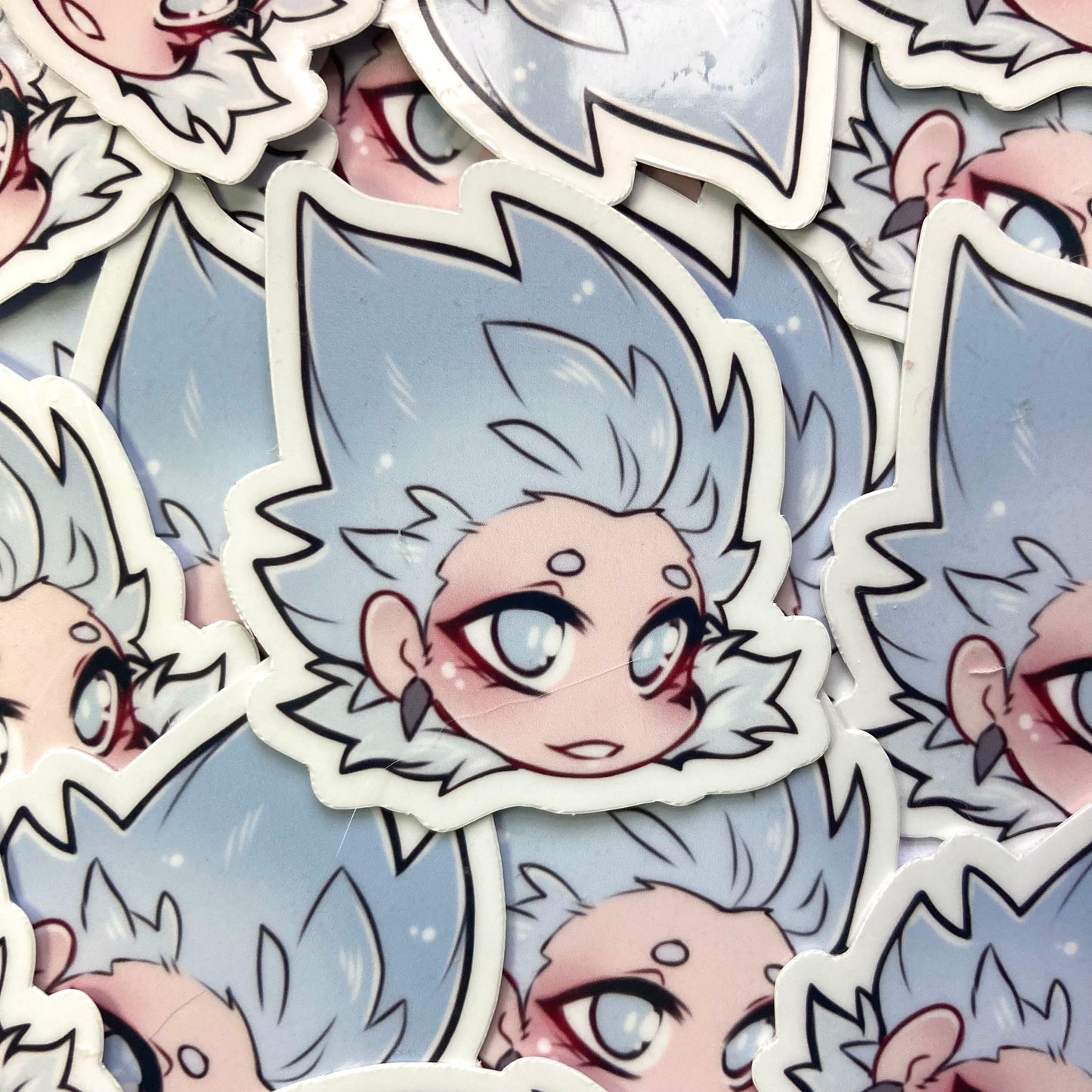 Rasca & Golieth Head Sticker