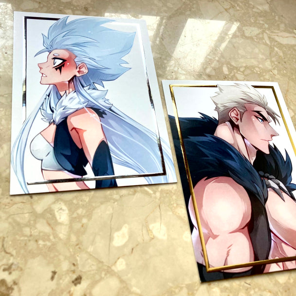 "Gold" & "Silver" Foil Prints