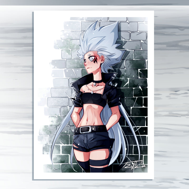 "Wallflower" Print