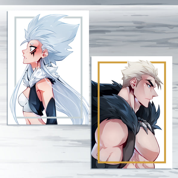 "Gold" & "Silver" Foil Prints