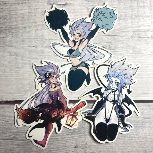 Verschiedene Rasca Sticker