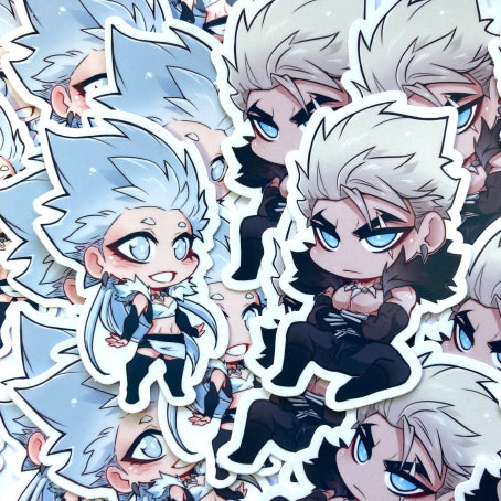 Rasca & Golieh Chibi Stickers