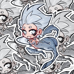 Rasca (Shark Frenzy) Sticker