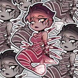 Canari (Shark Frenzy) Sticker