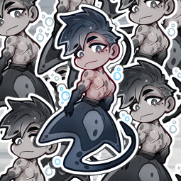 Sting (Shark Frenzy) Sticker